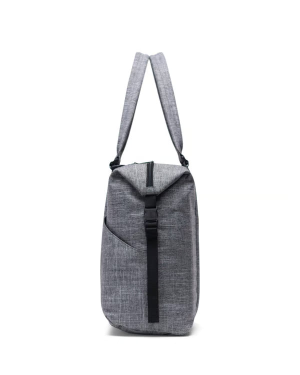 HERSCHEL STRAND DUFFLE SPROUT - RAVEN CROSSHATCH