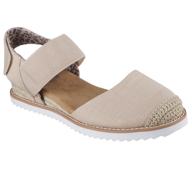 SKECHERS BOBS DESERT KISS SUN SHNING - NATURAL