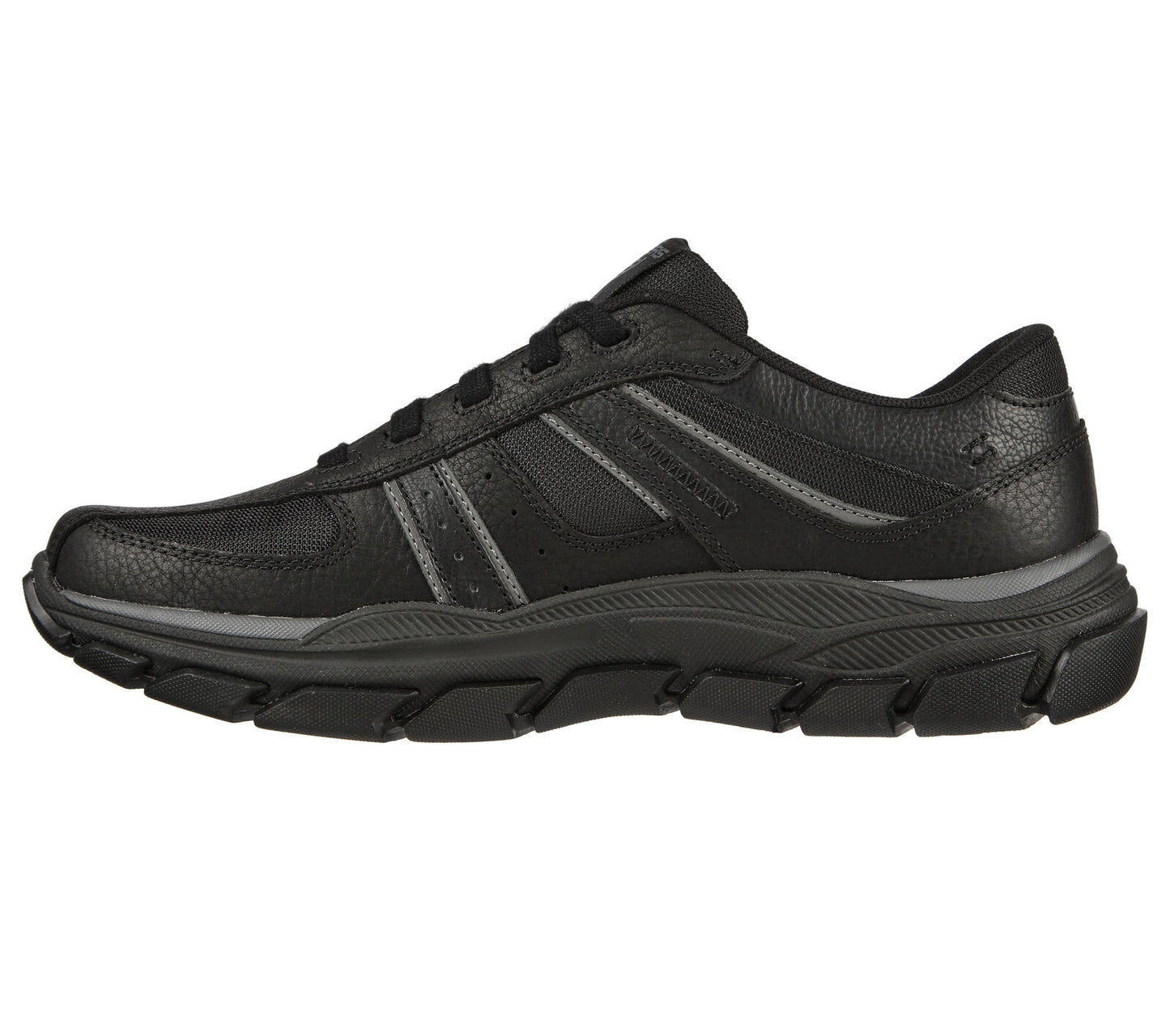 SKECHERS MENS RESPECTED EDGEMERE - BLACK