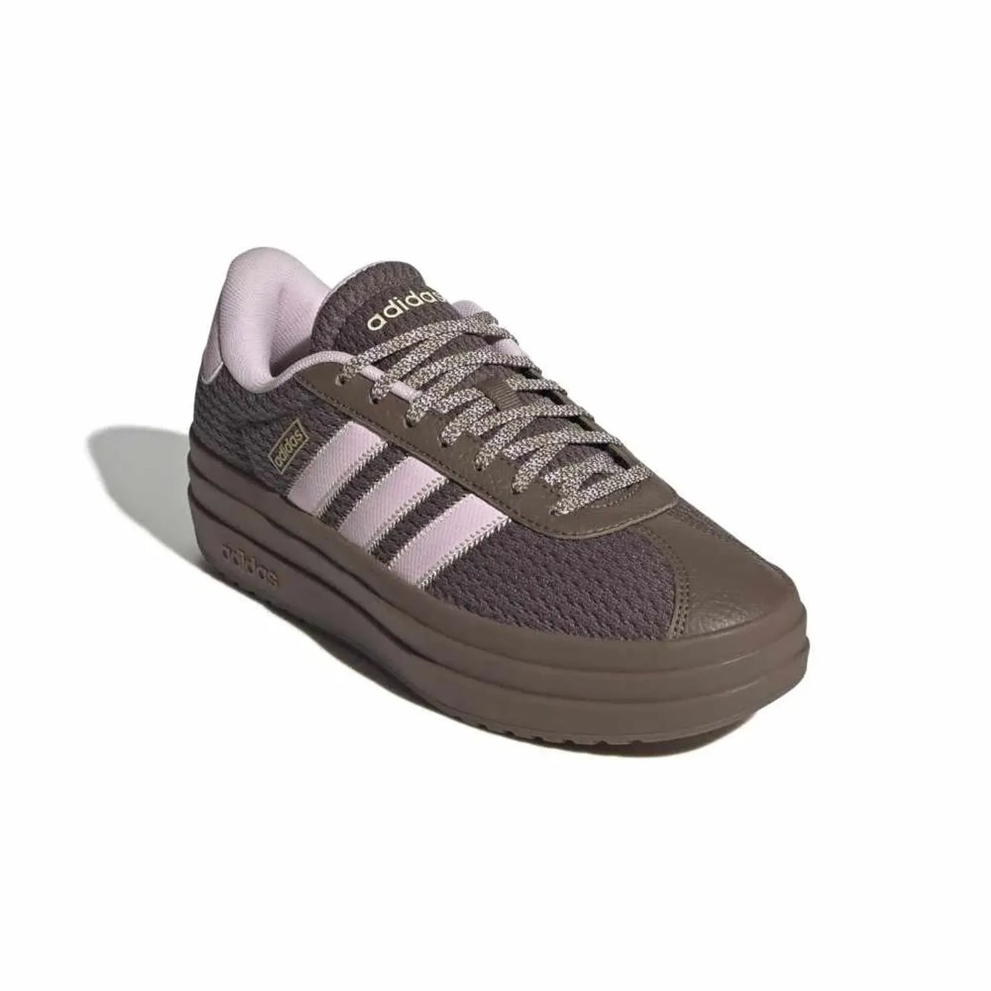 ADIDAS WOMENS VL COURT BOLD - Earth Strata / Clear Pink / Sand Strata