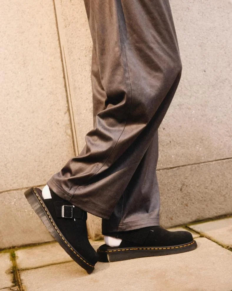 DR MARTENS JORGE II SUEDE - BLACK