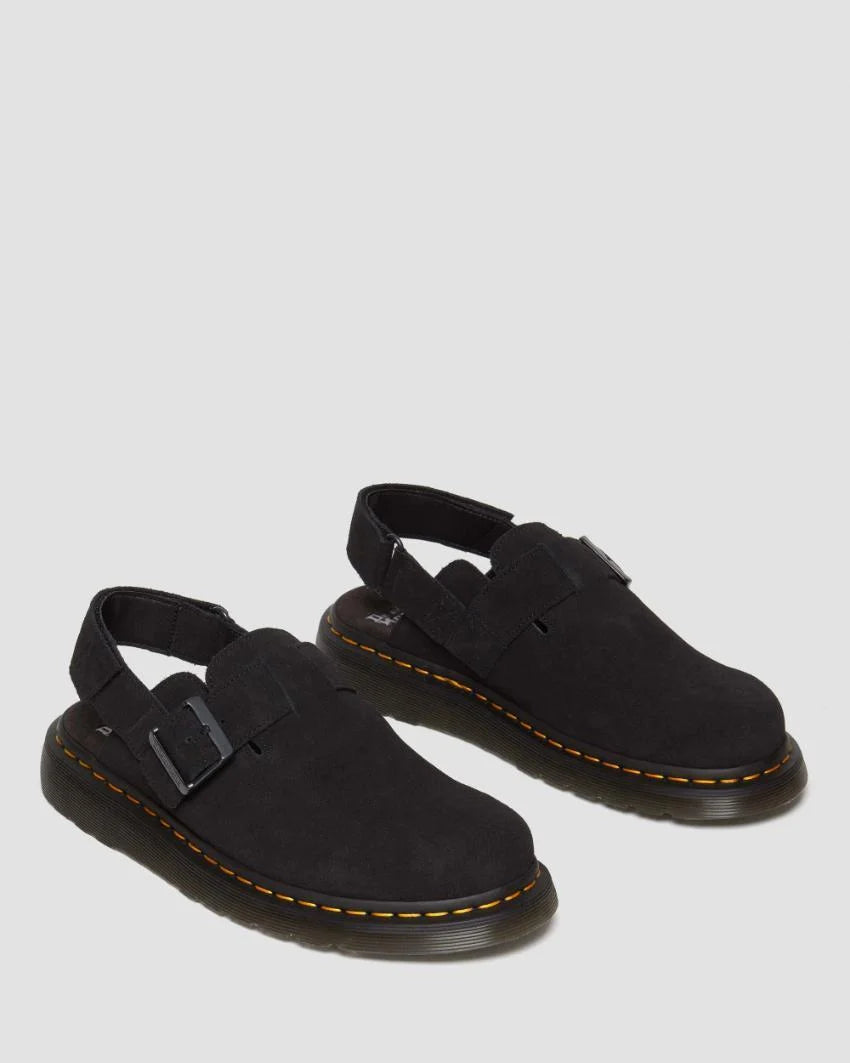 DR MARTENS JORGE II SUEDE - BLACK