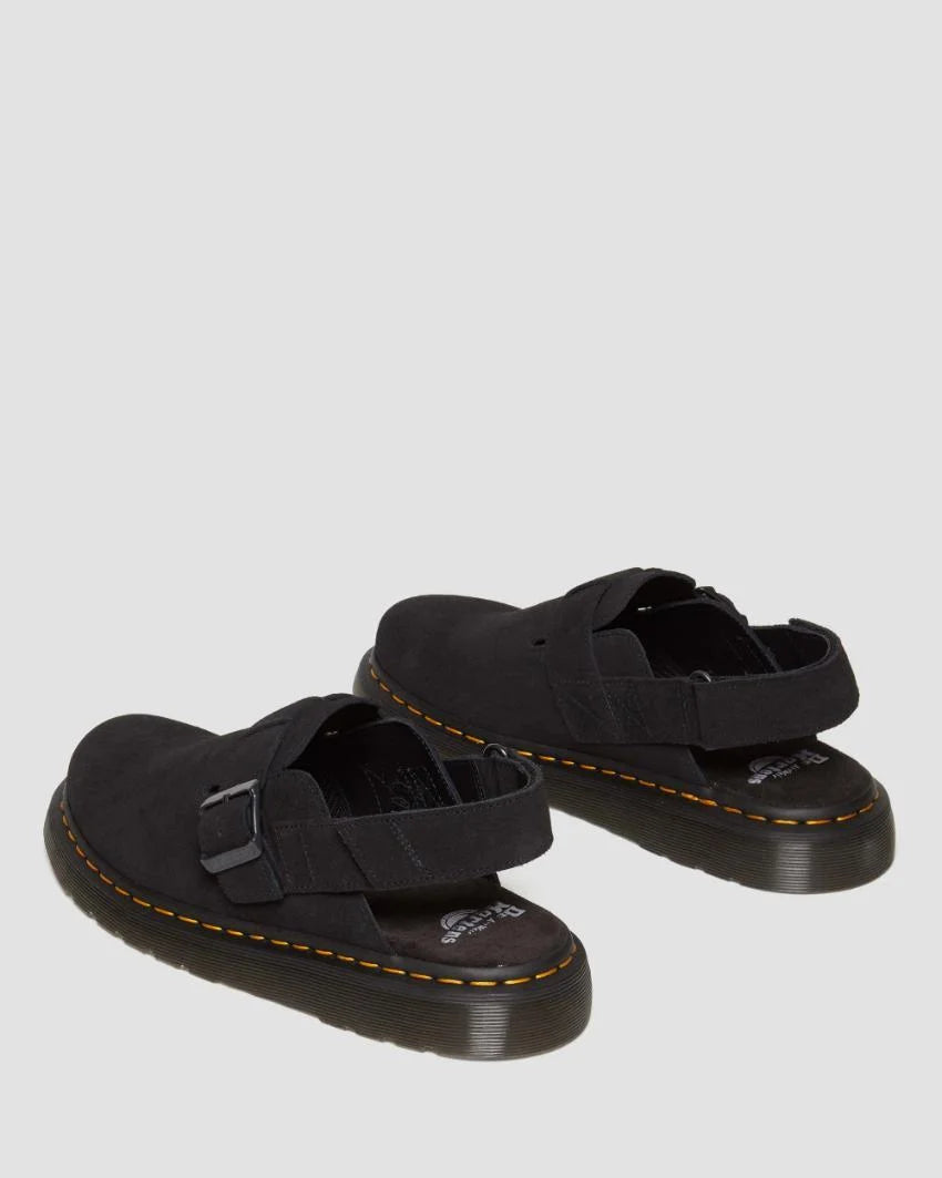 DR MARTENS JORGE II SUEDE - BLACK
