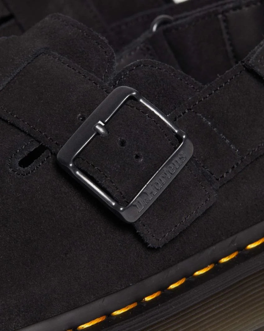 DR MARTENS JORGE II SUEDE - BLACK