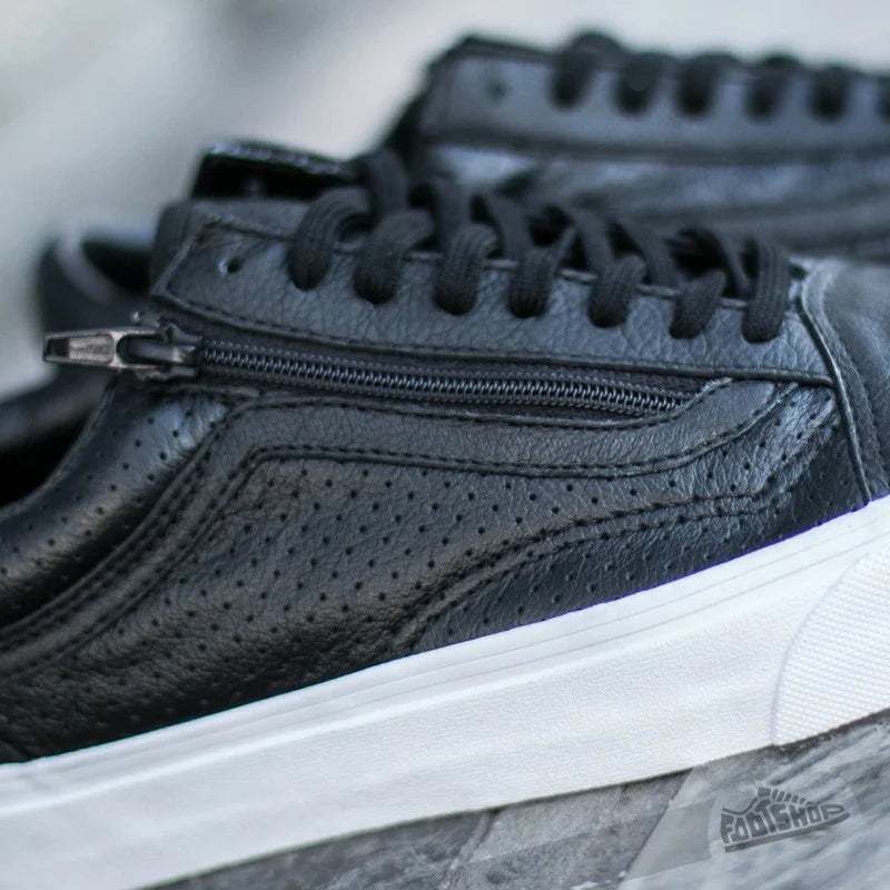VANS OLD SKOOL VIP (PERF LEATHER) - BLACK