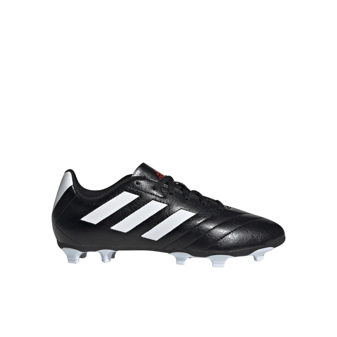 ADIDAS KIDS GOLETTO VII FG J - BLACK/WHITE/RED