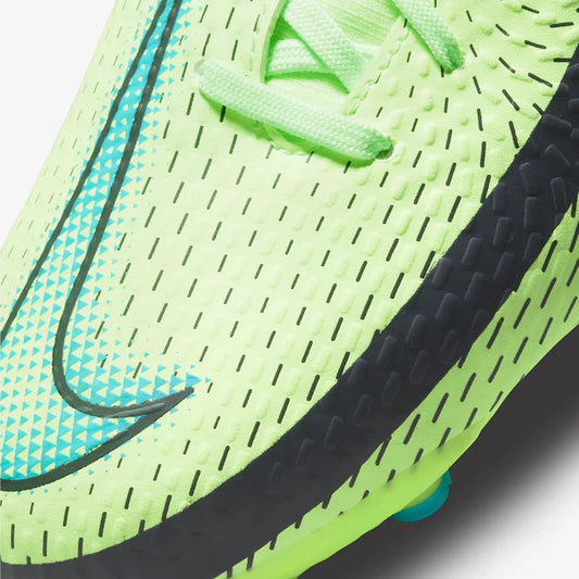 NIKE KIDS JR PHANTOM GT ACADEMY - LIME GLOW/AQUAMARINE