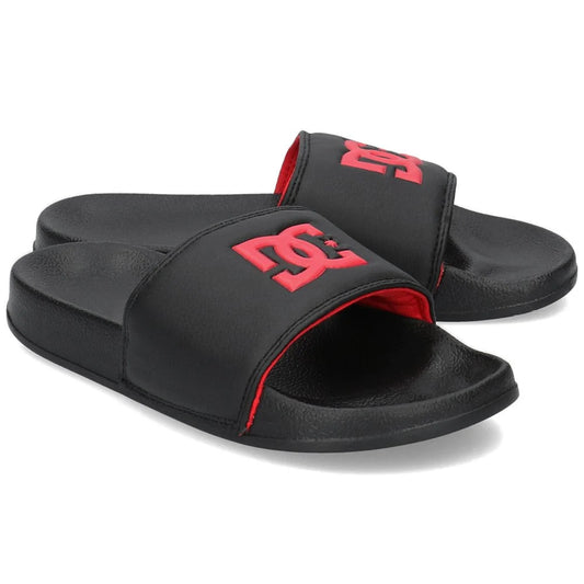 DC KIDS SLIDES - BLACK/RED