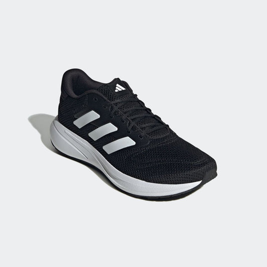 ADIDAS MENS RESPONSE RUNNER U - BLACK/WHITE
