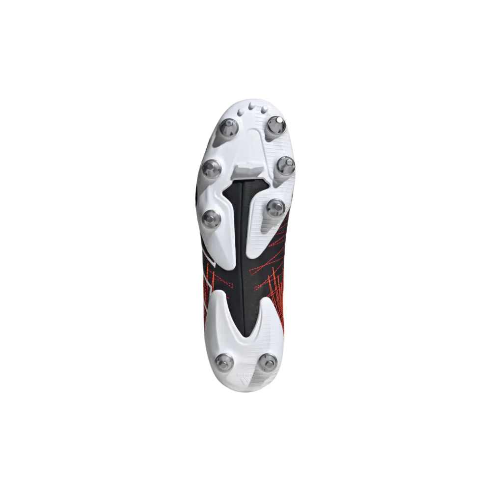ADIDAS KAKARI ELITE SG BOOTS - Core Black / Core Black / Better Scarlet