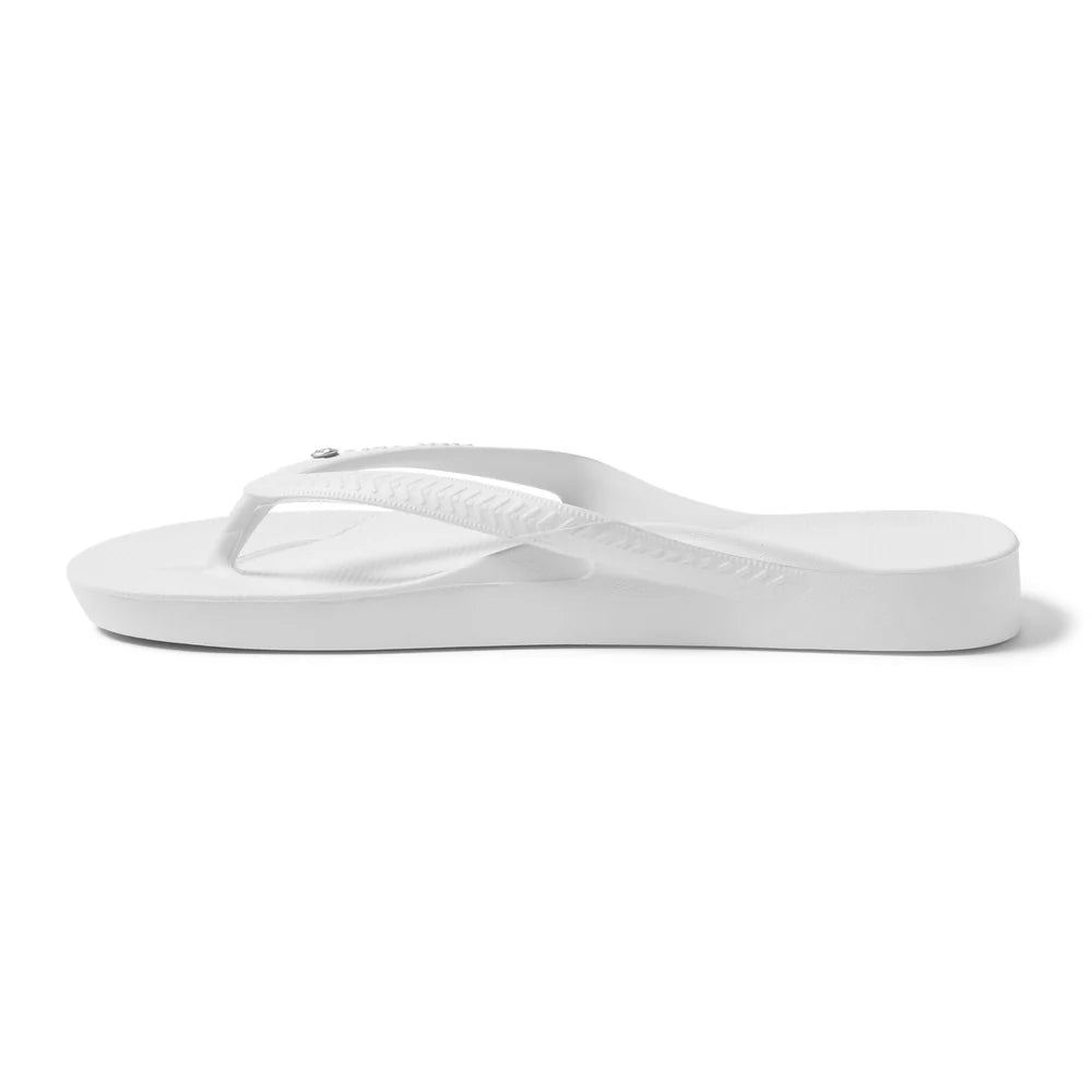 ARCHIES ARCH SUPPORT JANDALS - WHITE CRYSTAL