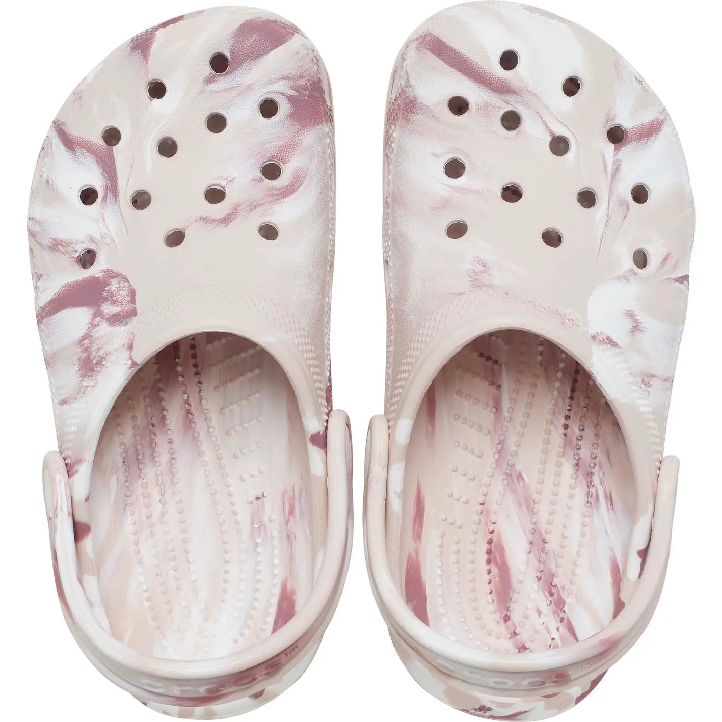 CROCS KIDS CLASSIC MARBLED CLOG - QUARTZ/MULTI