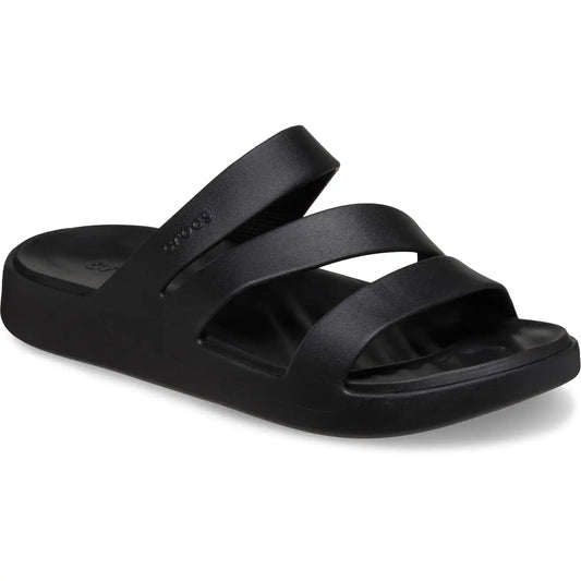 CROCS GETAWAY STRAPPY - BLACK