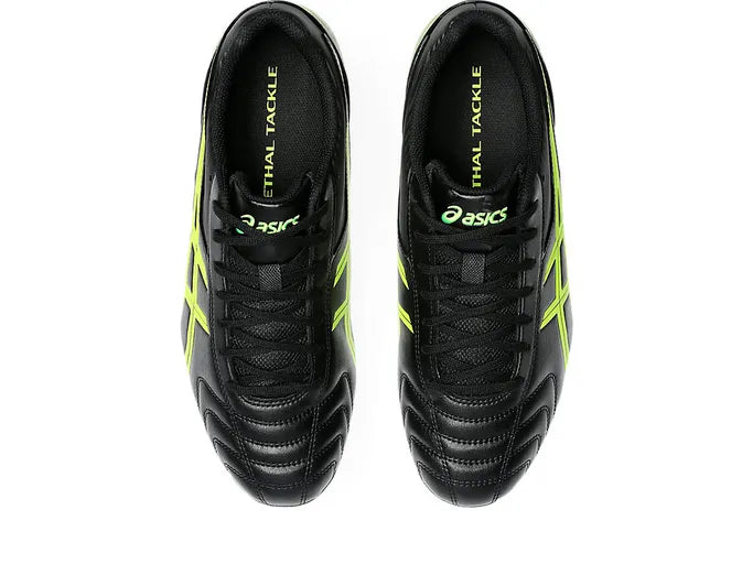 ASICS LETHAL TACKLE - BLACK/SAFETY YELLOW