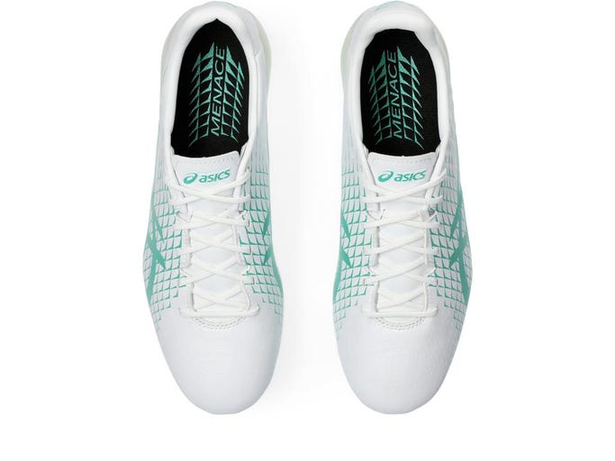 ASICS MENACE 4 - White/Aurora Green