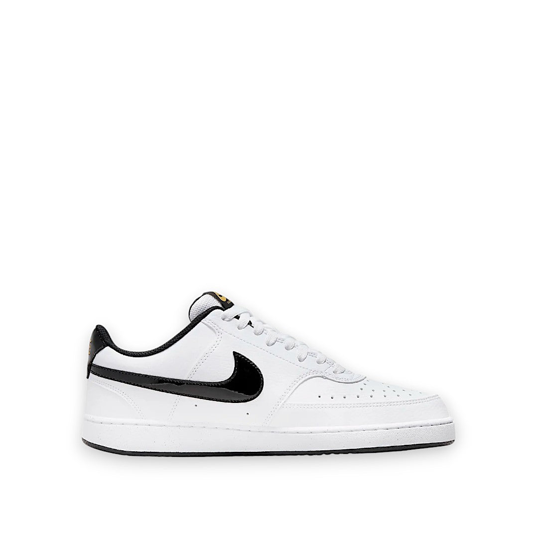 NIKE COURT VISION LO - WHITE/BLACK-METALLIC GOLD