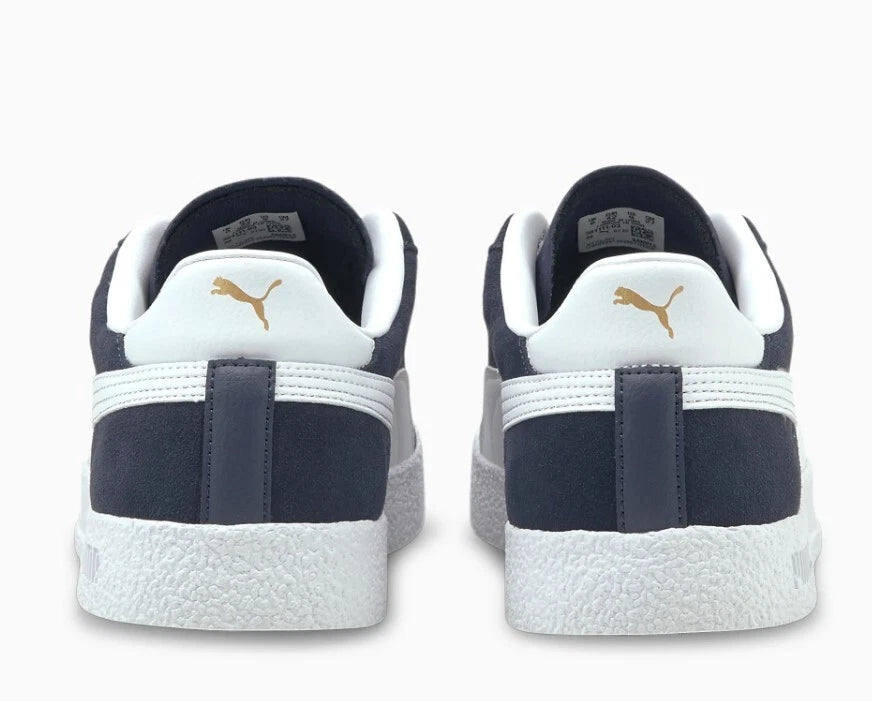 PUMA CLUB SUEDE - PEACOAT/WHITE/GOLD