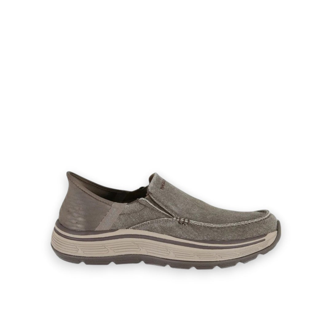SKECHERS MENS REMAXED FENICK - BROWN