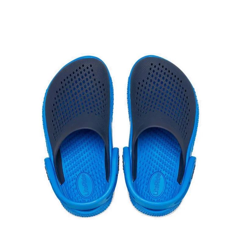 CROCS YOUTH LITERIDE 360 CLOG - NAVY/BRIGHT COBALT