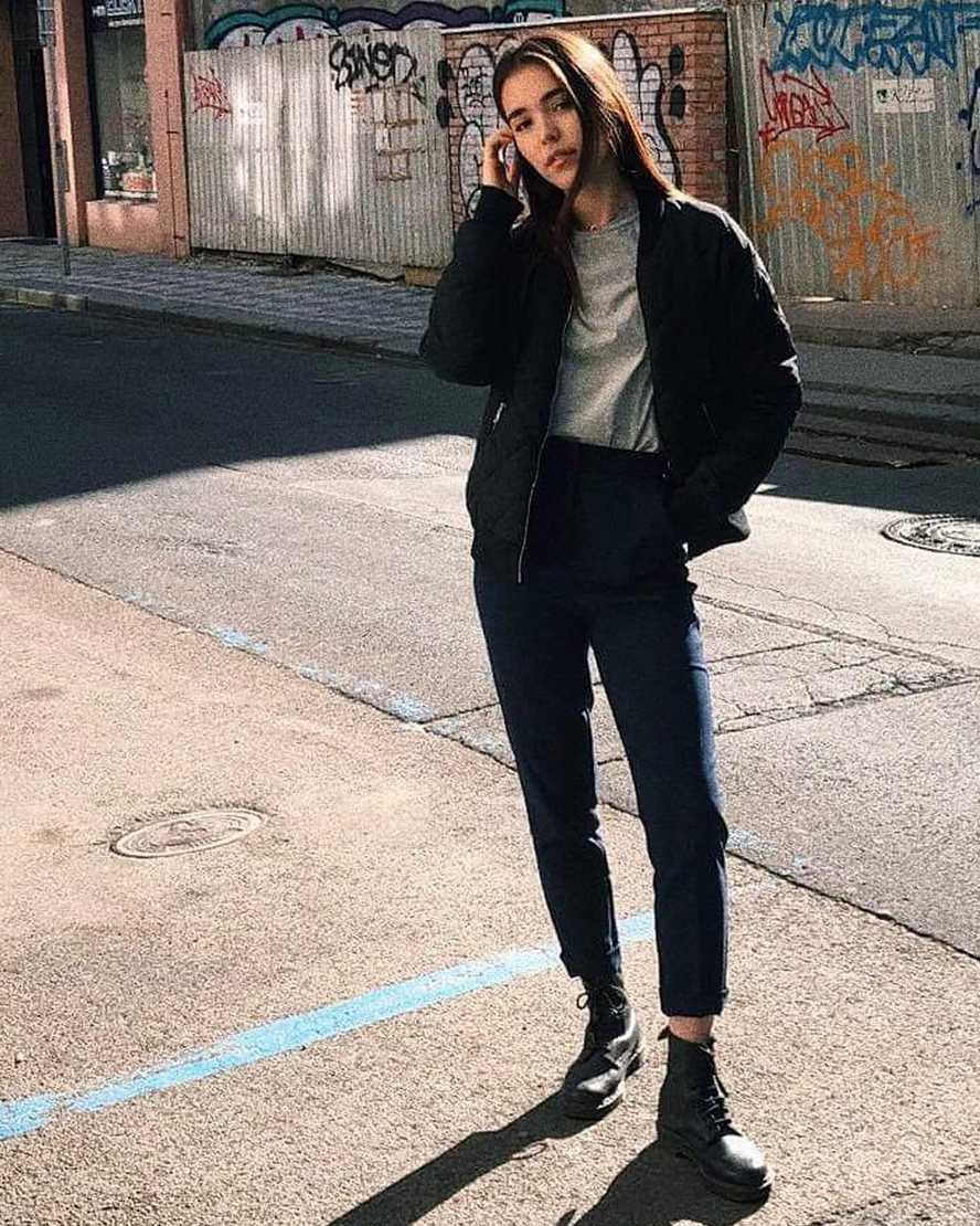 DR MARTENS 1460 PASCAL VIRGINIA LEATHER - BLACK