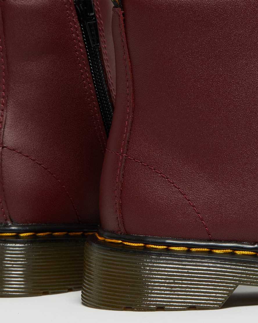 DR MARTENS KIDS DELANEY - CHERRY RED
