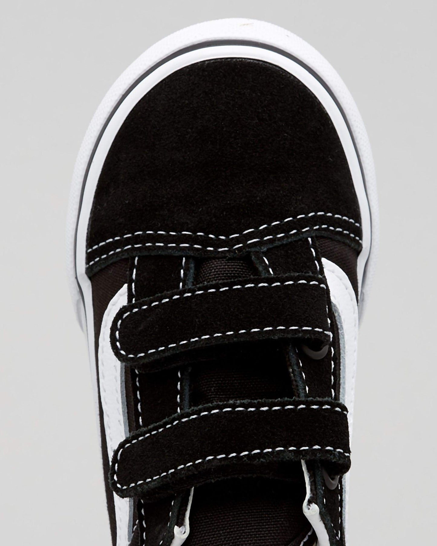 VANS KIDS OLD SKOOL V - BLACK/WHITE