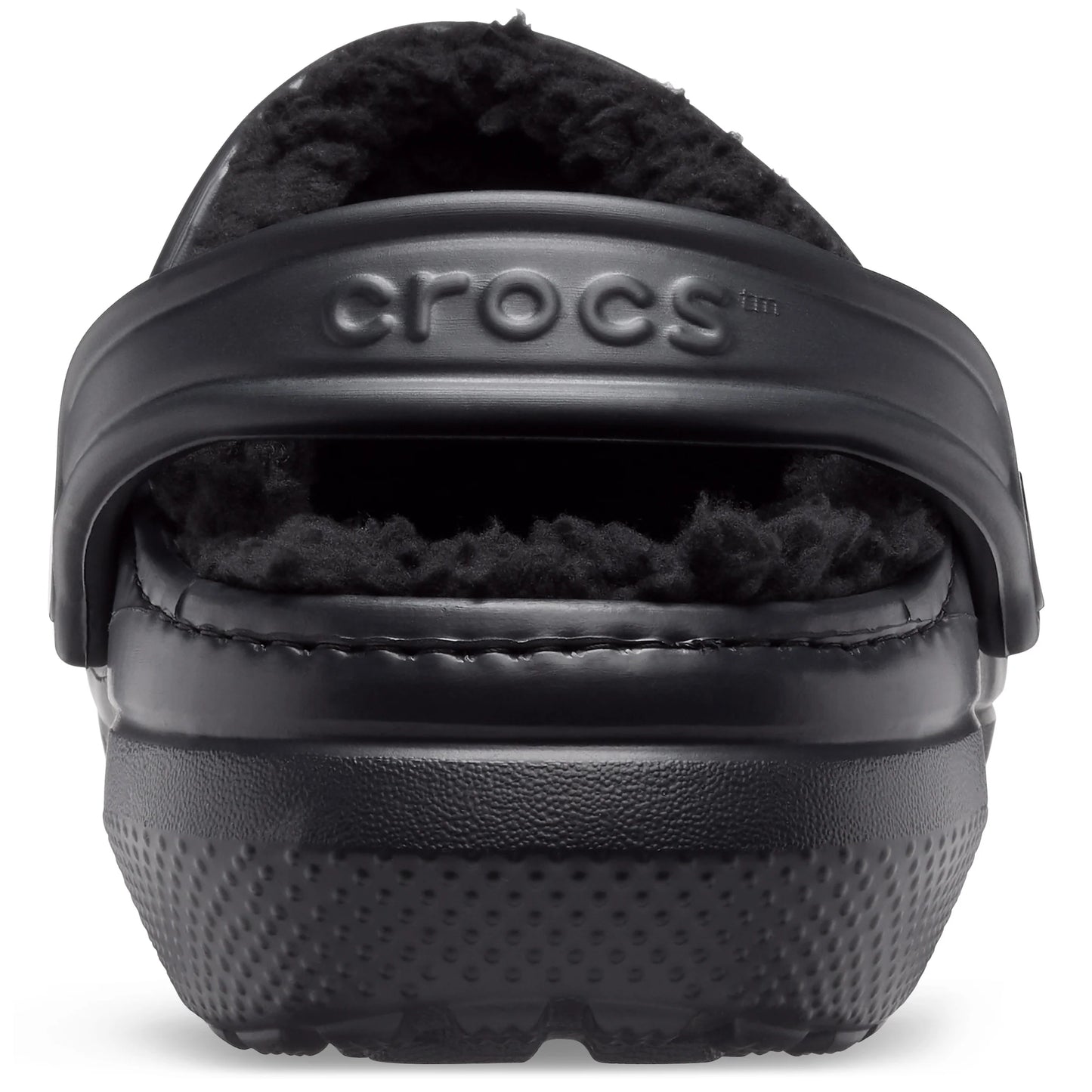 CROCS CLASSIC LINED CLOG - BLACK/BLACK