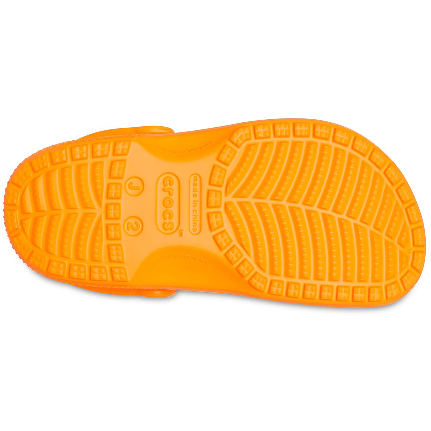 CROCS KIDS CLASSIC CLOG - ORANGE ZING