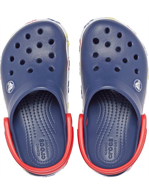 CROCS INFANT FL MICKEY LIGHTS CLOG - NAVY