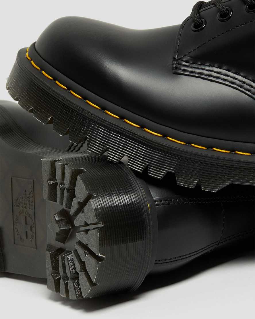 DR MARTENS 1460 BEX SMOOTH LEATHER BOOTS - BLACK