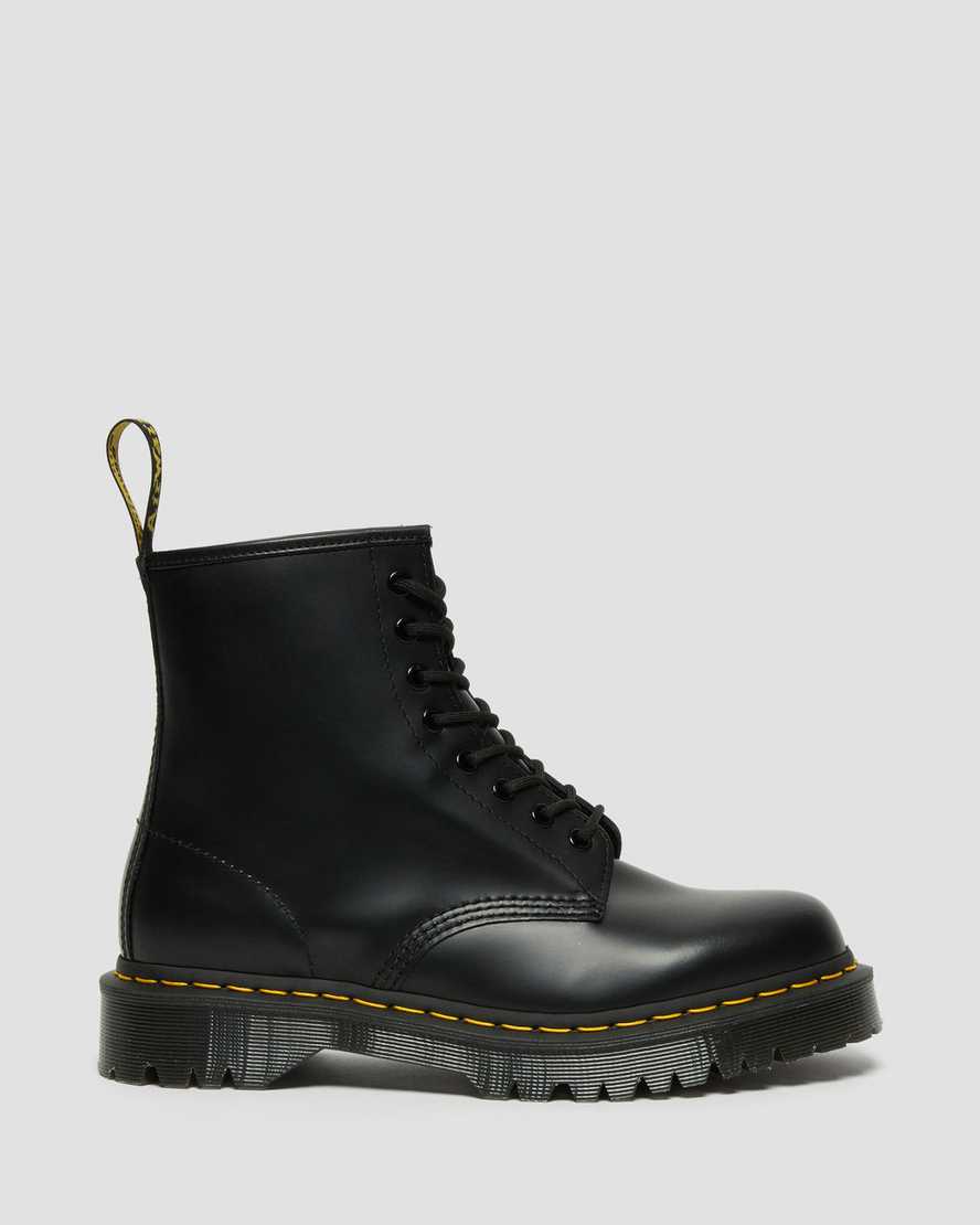 DR MARTENS 1460 BEX SMOOTH LEATHER BOOTS - BLACK