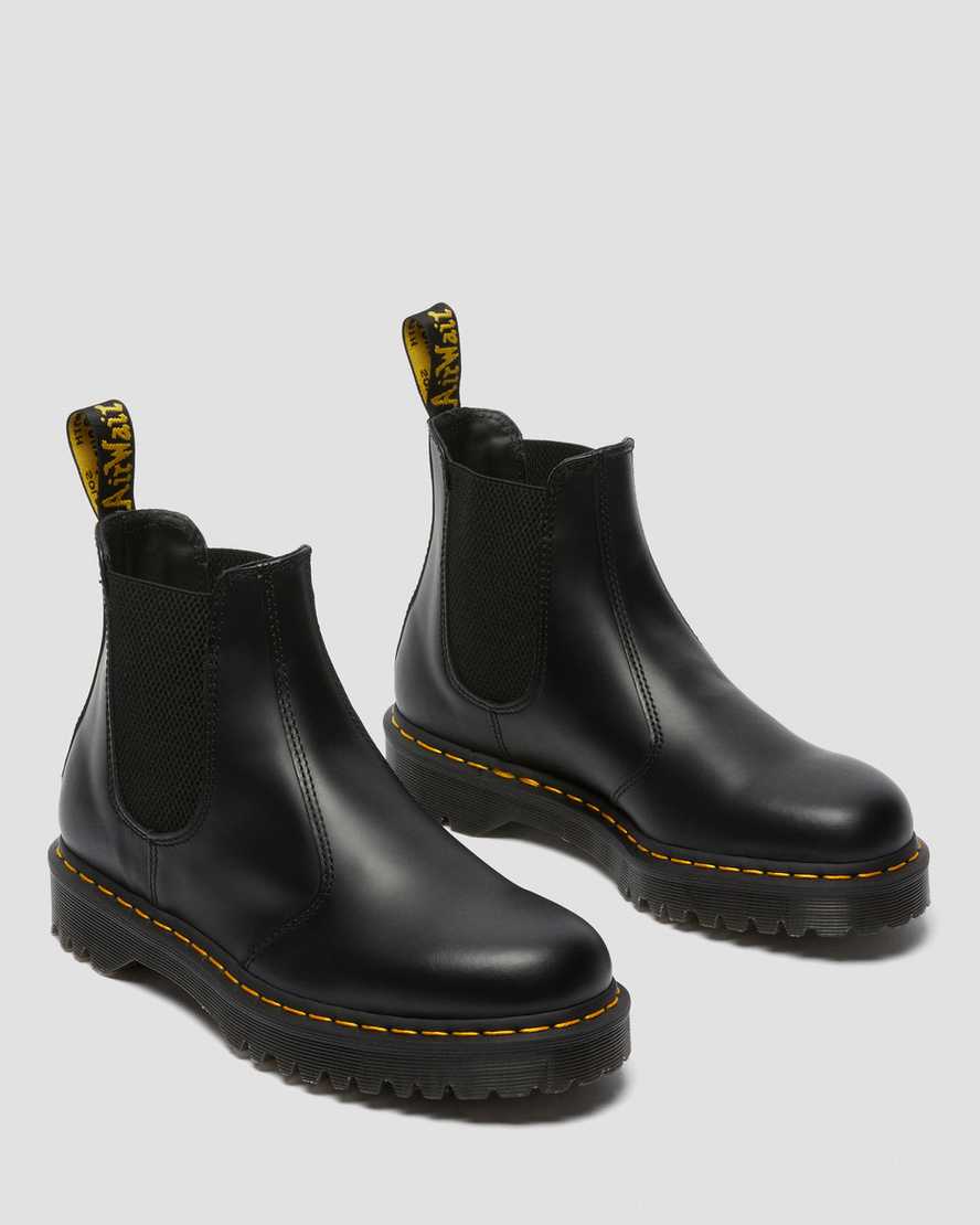 DR MARTENS 2976 BEX SMOOTH LEATHER CHELSEA BOOTS - BLACK