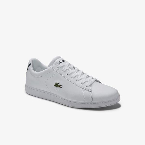 LACOSTE CARNABY EVO BL 1 LEATHER - WHITE
