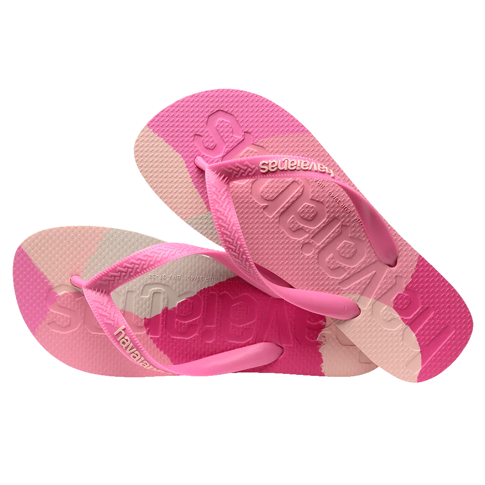 HAVAIANAS TOP LOGO MANIA COLOUR II FC - CRYSTAL ROSE