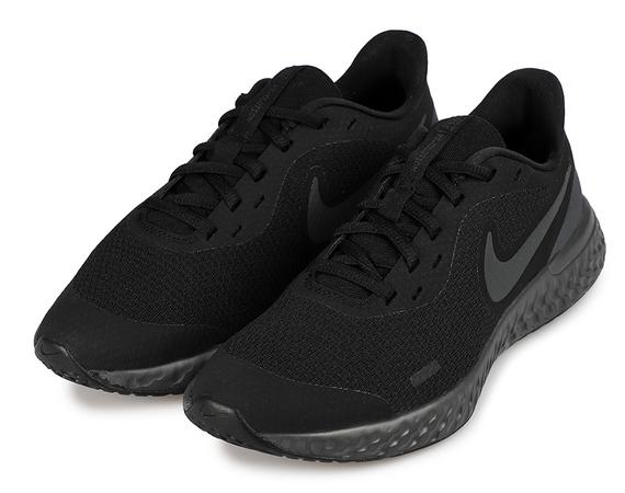 NIKE YOUTH REVOLUTION 5 (GS) - BLACK/BLACK-ANTHRACITE