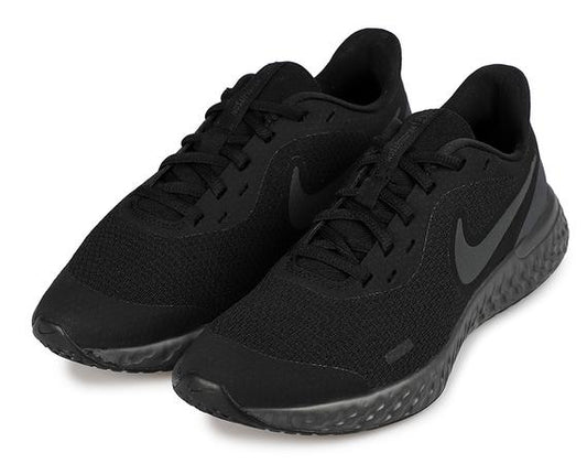 NIKE YOUTH REVOLUTION 5 (GS) - BLACK/BLACK-ANTHRACITE