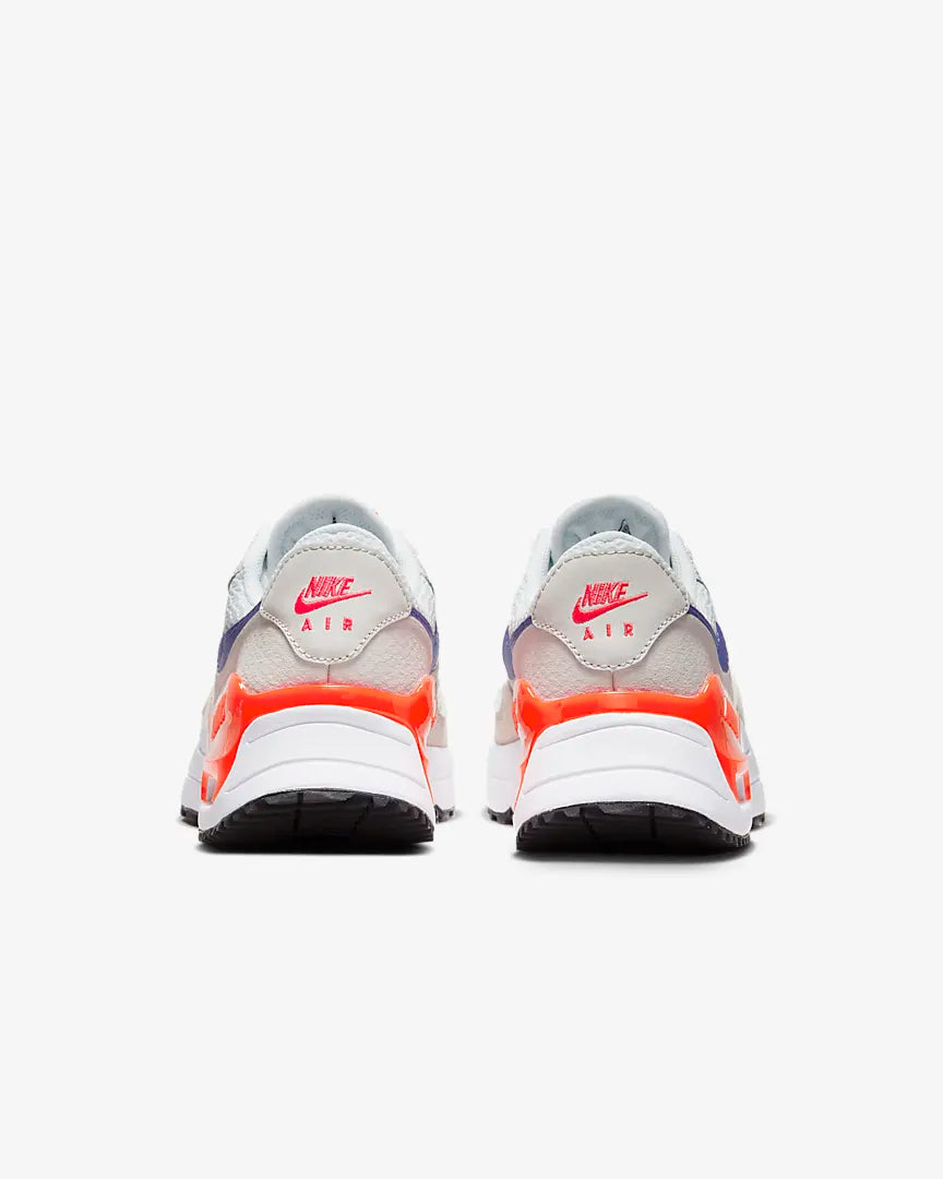 NIKE WOMENS AIR MAX SYSTM - White/Phantom/Bright Crimson/Lapis