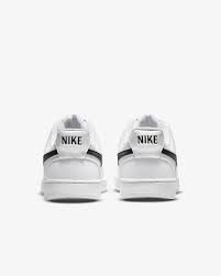 NIKE WOMENS COURT VISION LO NN - WHITE/BLACK-WHITE