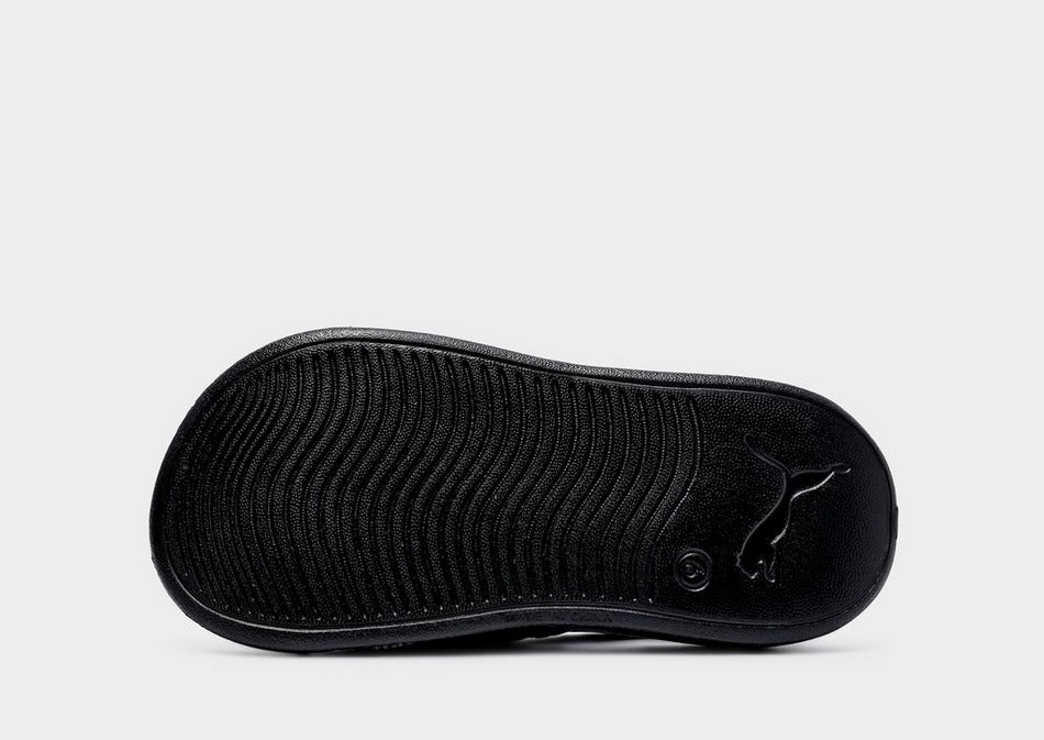 PUMA KIDS POPCAT 20 BACKSTRAP AC PS SANDAL - BLACK/WHITE