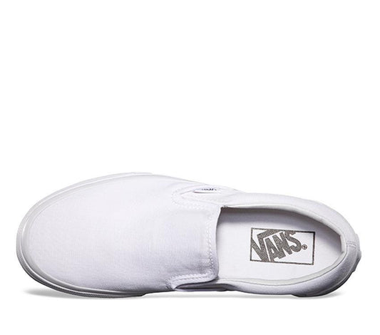 VANS CLASSIC SLIP ON - TRUE WHITE
