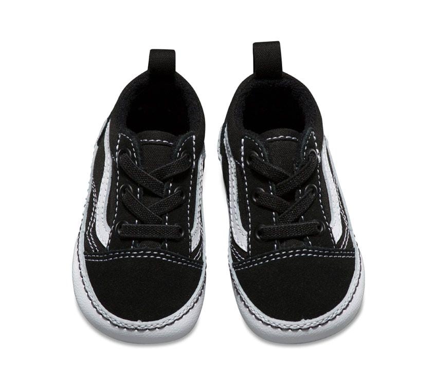 VANS INFANT OLD SKOOL CRIB - BLACK/WHITE