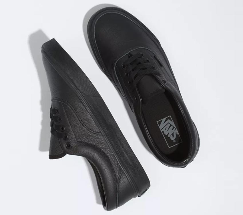VANS ERA (LEATHER) - BLACK MONO