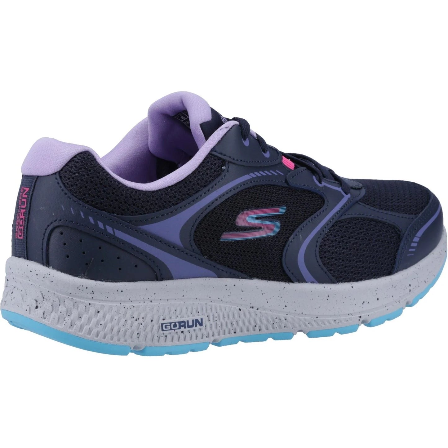 SKECHERS GO RUN CONSISTENT VIVID HORIZON - NAVY/LAVENDER