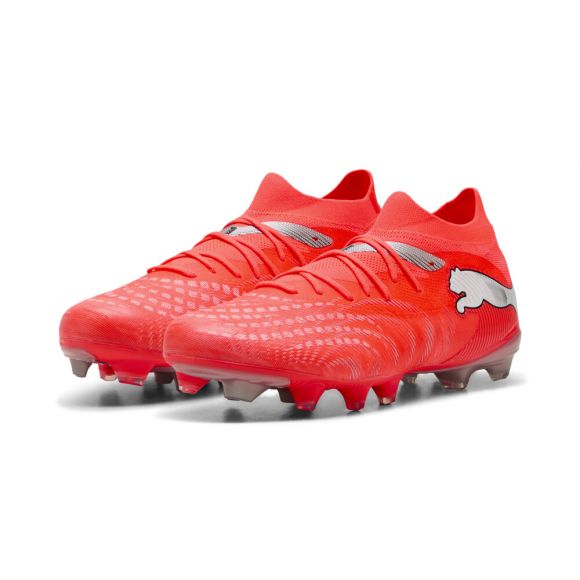 PUMA FUTURE 9 MATCH FG/AG - GLOW RED/WHITE/BLACK/SILVER