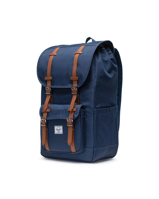 HERSCHEL LITTLE AMERICA - NAVY/BROWN