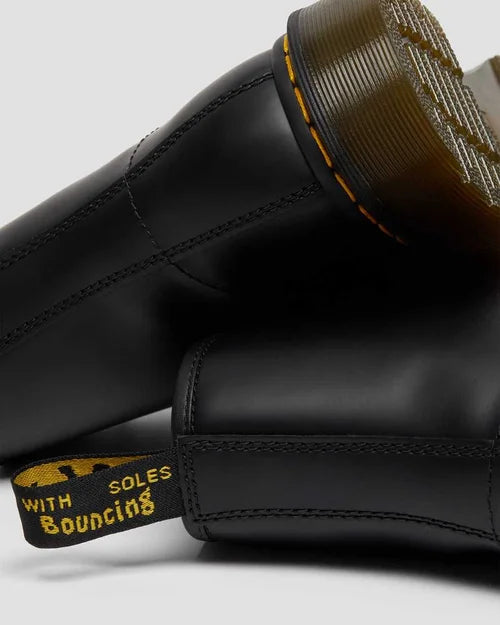 DR MARTENS 1460 SMOOTH LEATHER ANKLE BOOTS - BLACK SMOOTH
