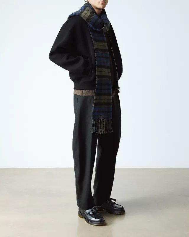 DR MARTENS ADRIAN SMOOTH LEATHER TASSEL LOAFER - BLACK