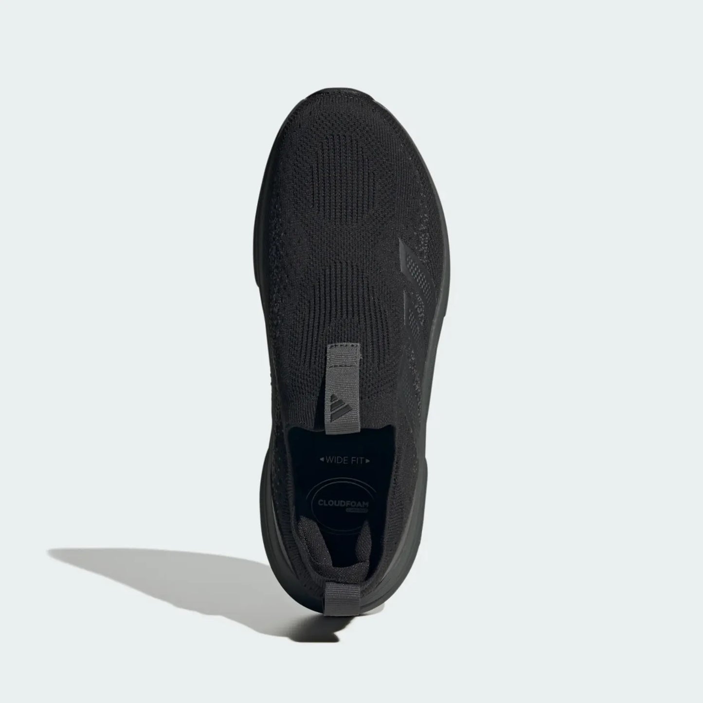 ADIDAS MENS CLOUDFOAM CUXXION SOCK *EXTRA WIDE* - Core Black / Carbon / Grey Six