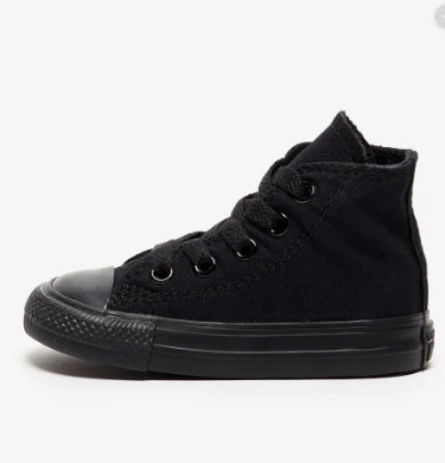 CONVERSE INFANT CHUCK TAYLOR ALL STAR - BLACK/BLACK