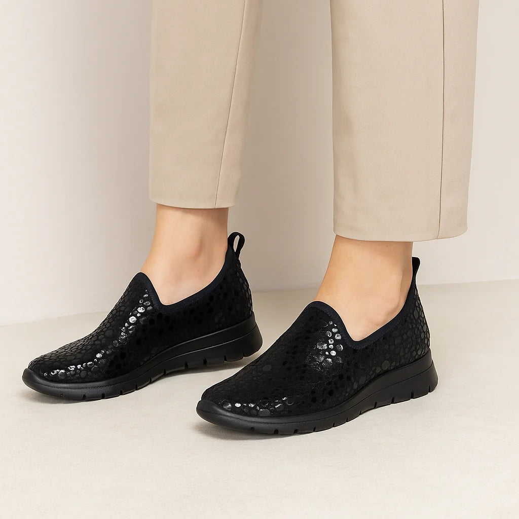EUROFLEX FLORENCE LEOPARD - BLACK